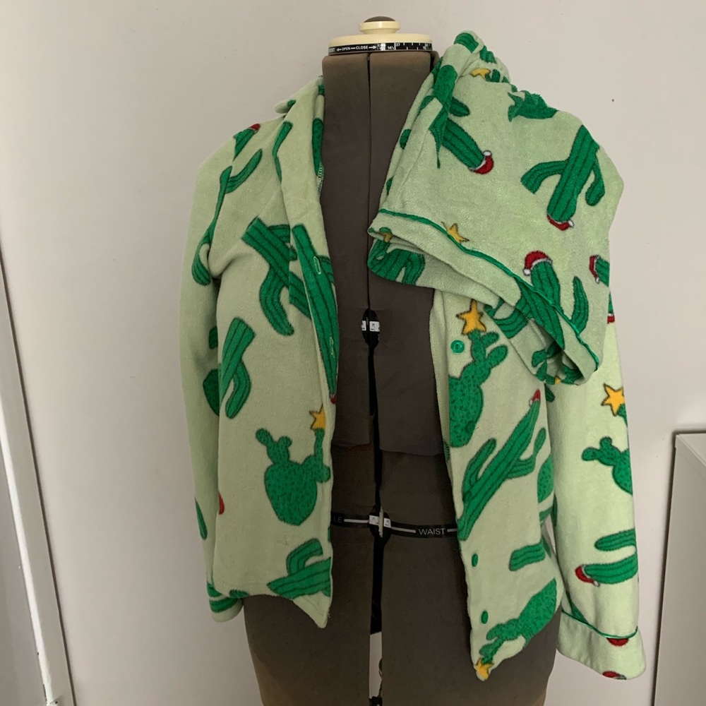 Cacti Santa Pajama Set